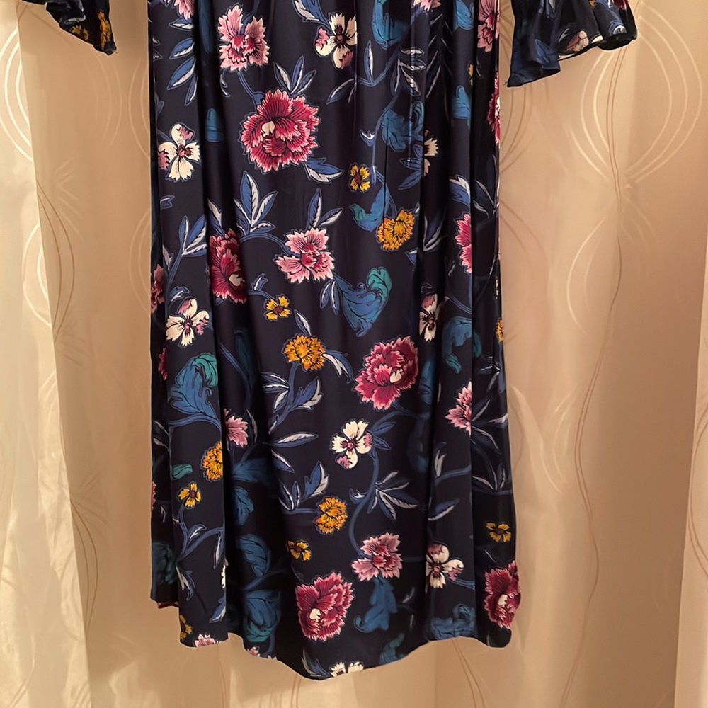 NWT - Old Navy dress, size S, navy/floral - Picture 5 of 11